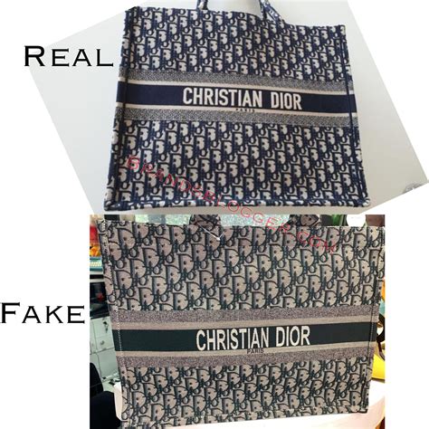 christian dior book tote real vs fake|christian dior book tote.